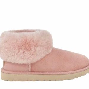 NEW - UGG - CLASSIC MINI FLUFF - LA Sunset pink - NWOT